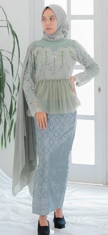 Kebaya tile Sage